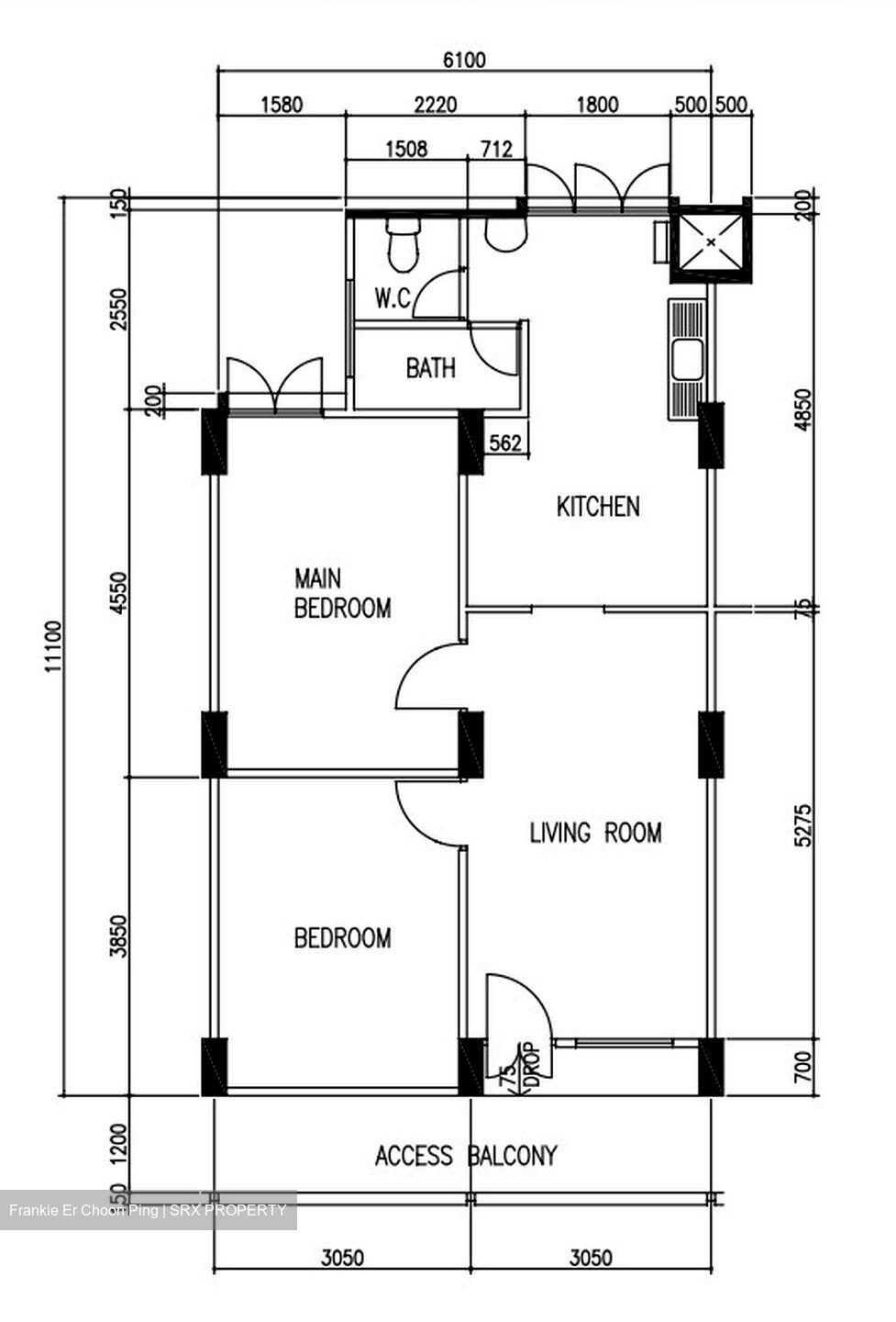 Blk 129 MARSILING RISE (Woodlands), HDB 3 Rooms #632474141